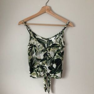 H&M-Cropped tank top